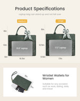 Laptop Tote Bag 15.6" 17.3"