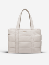 Large Puffer Work Tote Bag, 15.6" 17"
