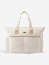 Multi-pocket Puffer Tote Bag, 15.6" 17.3"