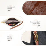 2 Stück elegante Tragetasche im Colorblock-Design, 15,6"