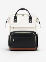 Leather Laptop Backpack, 15.6" 17"