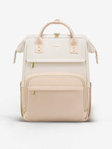 Leather Laptop Backpack, 15.6" 17"