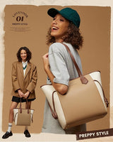 Leather Tote Bag (Only available in the US)