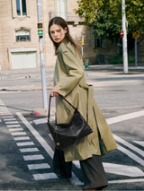 The Anchor Collection Hobo Bag, C0005, Black