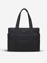 Large Puffer Work Tote Bag, 15.6" 17"