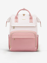 Leather Laptop Backpack, 15.6" 17"