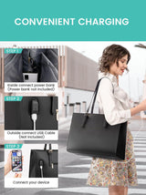 2-teilige Laptop-Umhängetasche, 15,6"