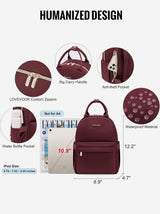 Light Weight Fashion Backpack, 11" 13.3"