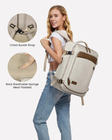 5Pcs Carry on Travel Backpack 40L/45L, 1995