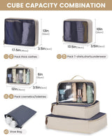 5Pcs Carry on Travel Backpack 40L/45L, 1995