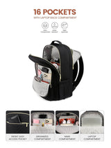 The V Laptop Backpack, 15.6"-17.3"