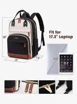 Molebelle Laptop-Rucksack, 15,6" 17"