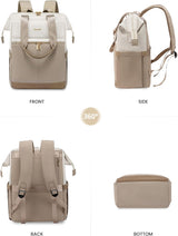 2-teiliger modischer Laptop-Rucksack, 15,6" 17,3"