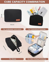 4Pcs Large Travel Backpack, 17.3 " 18.5 "