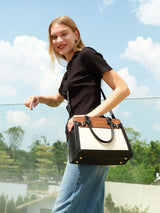 Leather Handbag and Purse