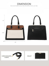 Leather Handbag and Purse