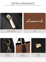 Leather Handbag and Purse