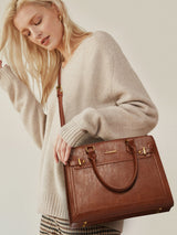 Leather Handbag and Purse