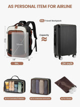 4Pcs Travel Backpack, 40L/50L