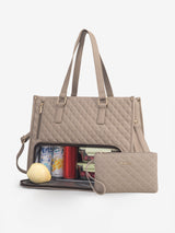 2Pcs Lunch Tote Shoulder Bag, 15.6",2033