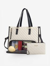 2Pcs Lunch Tote Shoulder Bag, 15.6",2033