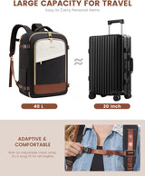 LOVEVOOK 4Pcs Travel Backpack for Airplanes, 40L 2165