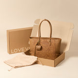 The Anchor Collection Tote Bag, C0003, Cognac