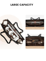 2-teilige Canvas-Laptop-Tragetasche, 15,6"