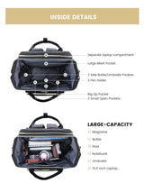 Viola Ⅱ Laptop Backpack with Separate Laptop Compartment, 15.6" 17"
