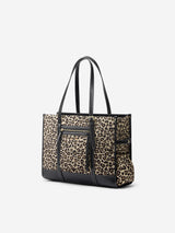 The Anchor Collection Tote Bag, C0004, Leopard Print
