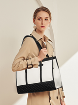 2-teilige Canvas-Laptop-Tragetasche, 15,6"