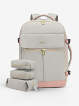 4Pcs Travel Backpack, 40L