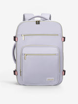 4Pcs Plain Color Travel Backpack, 40L/50L