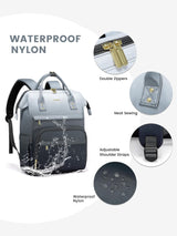 Multicolor Laptop Backpack, 15.6" 17.3"