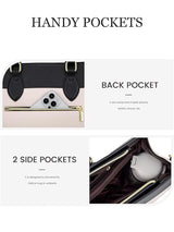 2Pcs Leather Computer Bag, 15.6" 17.3"