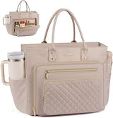 Multi-Pocket Laptop Tote Bag , 15.6" 17.3"