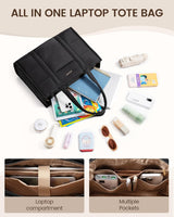 Puffer Tote Bag, 15.6" 17"