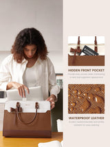 2Pcs Laptop Tote Bag, 15.6"