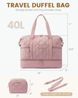 Lightweight Weekender Bag, 40L 56L