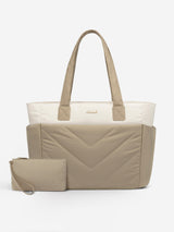 2Pcs Lightweight Puffy Tote Bag