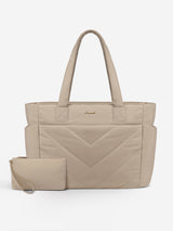 2Pcs Lightweight Puffy Tote Bag