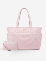 2Pcs Lightweight Puffy Tote Bag