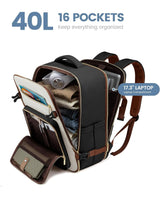 4Pcs Travel Backpack, 40L 50L