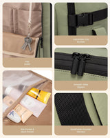 4Pcs Travel Backpack, 30-50L