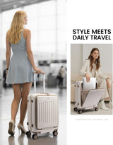 Carry On Suitcases with Wheels, 20"(Only available in the US)