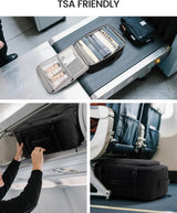 4Pcs Travel Backpack, 35L-45L