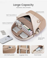 Casual Daypack Backpack, 15.6" 17.3"