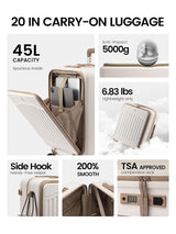 LOVEVOOK Carry On Suitcases with Wheels, 20"(Only available in the US) 4417