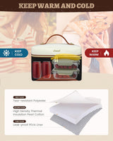 Cooler Lunch Bag with Adjustable Shoulder Strap