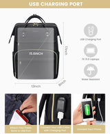 Viola Ⅱ Laptop Backpack with Separate Laptop Compartment, 15.6" 17"